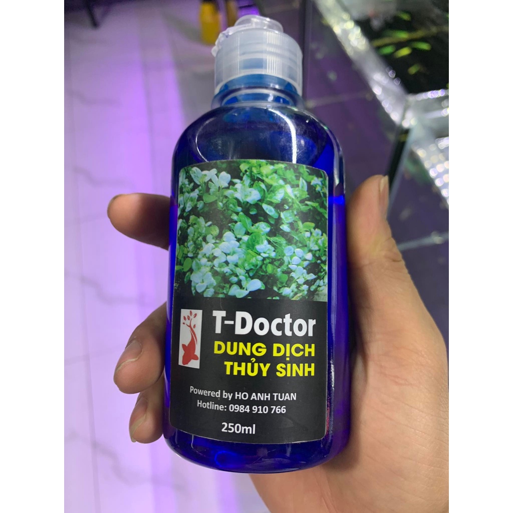 Dung Dịch Thủy Sinh T-Docter- Rữa Ráy-Bổ Sung Khoáng Chất Cho Cây Thủy Sinh