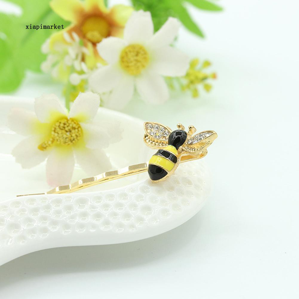 Kẹp Tóc Đính Đá Kiểu Dáng Ngọt Ngào Cho Nữ