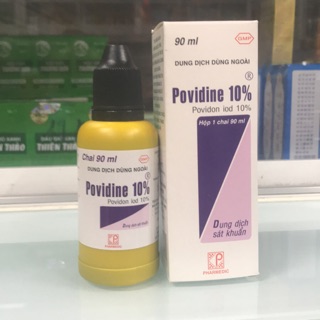 Povidine 10% sát trùng vết thương ( chai 90 ml)