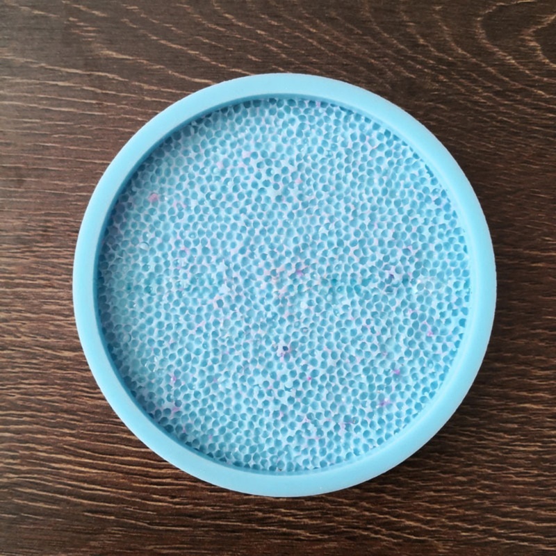 Sa Khuôn Làm Đế Lót Ly Hình Tròn / Trái Tim Vân Kim Cương Bằng Nhựa Resin