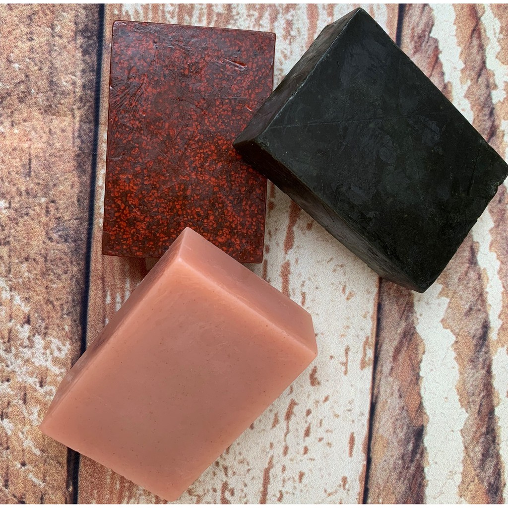 Combo 3 Xà bông ( Đậu Biếc, Rum, Cốm Nghệ) hanmade tự nhiên có giấy kiểm nghiệm hạn sử dụng 18 tháng