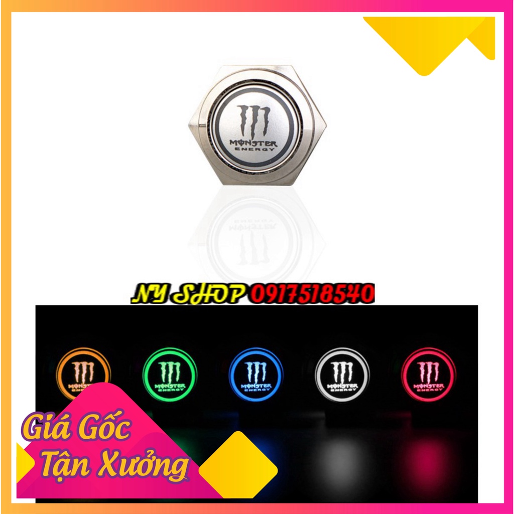 🥇 CÔNG TẮC LED LOGO ( HONDA, YAMAHA,MONTER,POWER) TẶNG KÈM JACK CẮM 🥇 (Ảnh Sp thật)