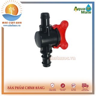 Van khóa Aquamate MV-0116, dùng cho ống nhựa mềm 16mm. Cố định ống bằng đai siết cổ dê.