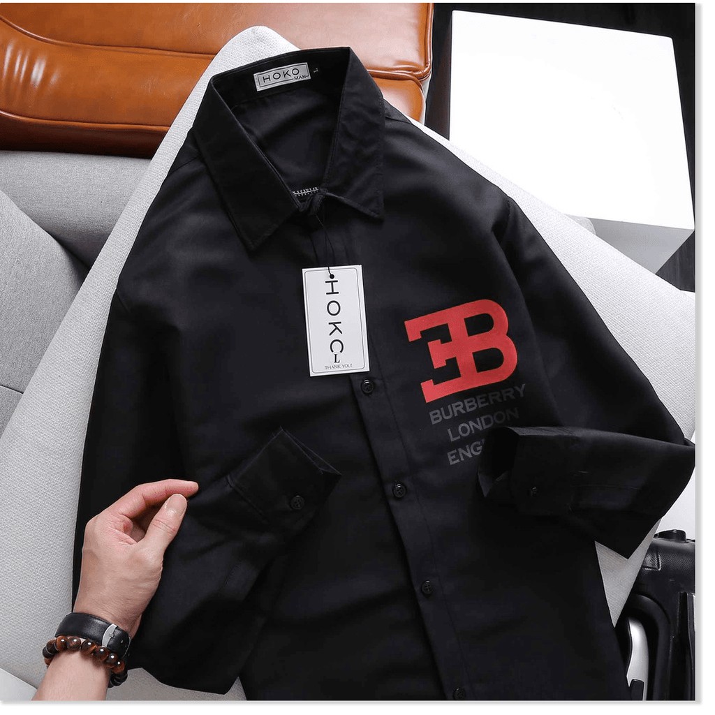 Áo sơ mi in thêu kate lụa hoạ tiết cực đẹp , phong cách cho anh em KOKO MI STORE