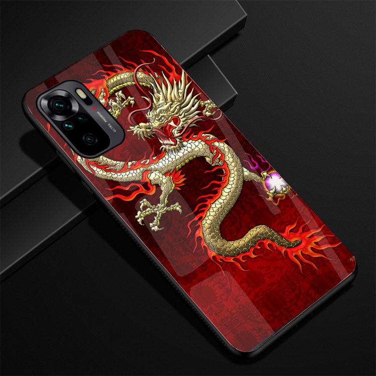 Ốp Lưng Kính XIAOMI REDMI NOTE 10, NOTE 10S, NOTE 10 PRO,NOTE 10 5G,REDMI 10 Hình in 3D sáng bóng cao cấp