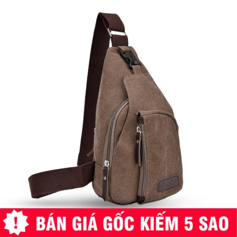 Túi Nam Nữ Đeo Chéo Ngăn Trước Vát Dọc Cách Điệu TDT