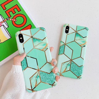 Ốp iPhone vân đá ghép ô