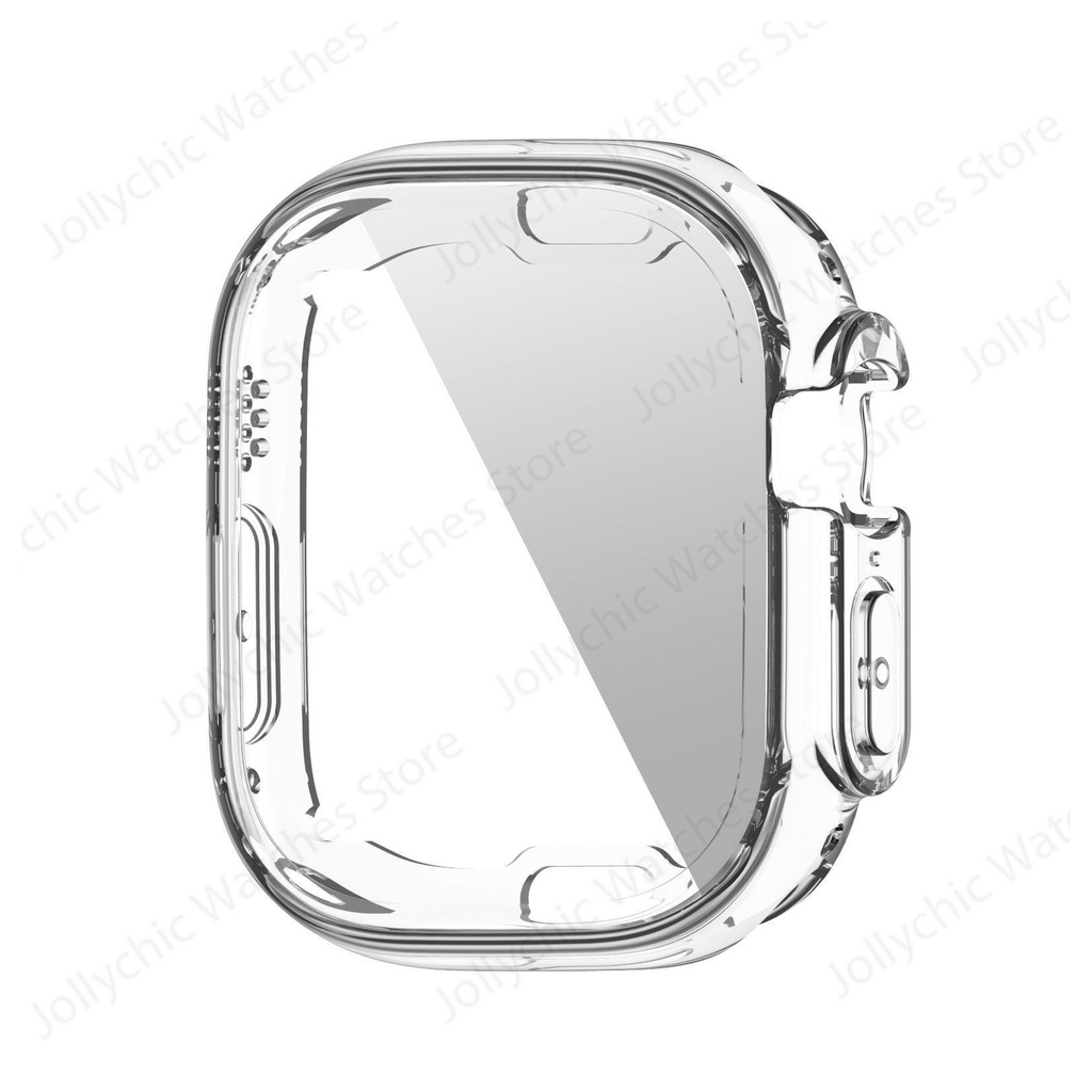 Ốp Bảo Vệ Bằng TPU Siêu Mỏng Chống Thấm Nước Cho Apple Watch Series 7 8 41MM 45MM iwatch 8 ultra 49MM