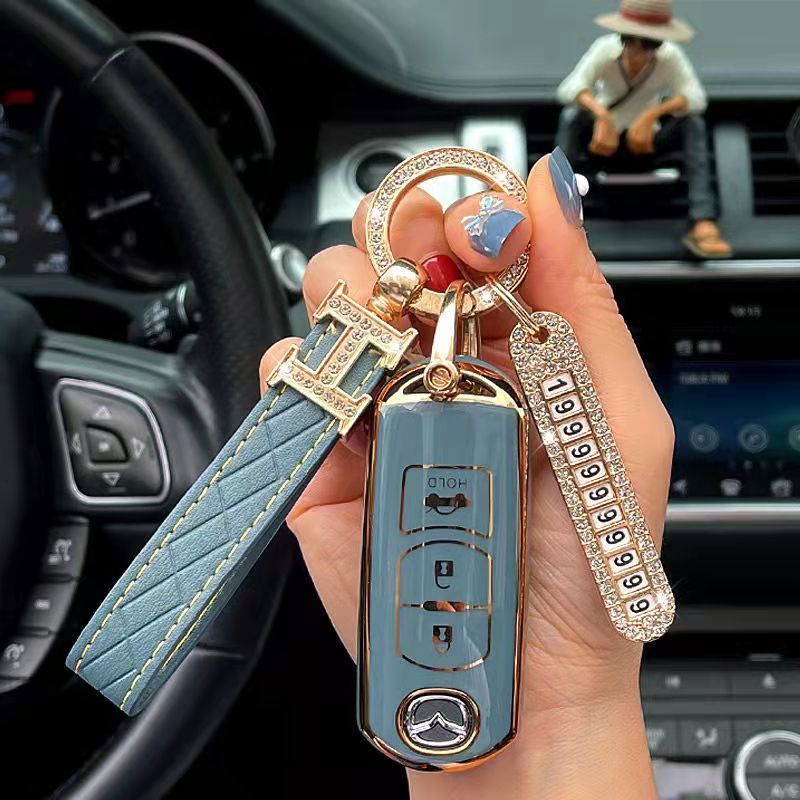 Vỏ Bảo Vệ Chìa Khóa Cho Xe Hơi Mazda 3 cx4 Artez 6 Ruiyi cx5 Xingcheng cx-8