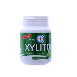 Singum không đường Lotte Xylitol hương bạc hà chanh 58g