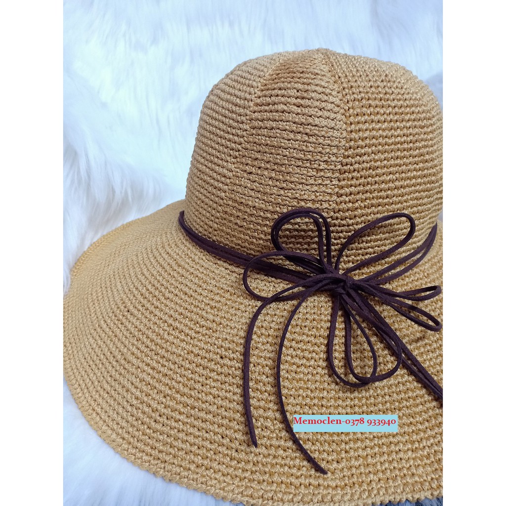 Nón len rộng vành – HT002