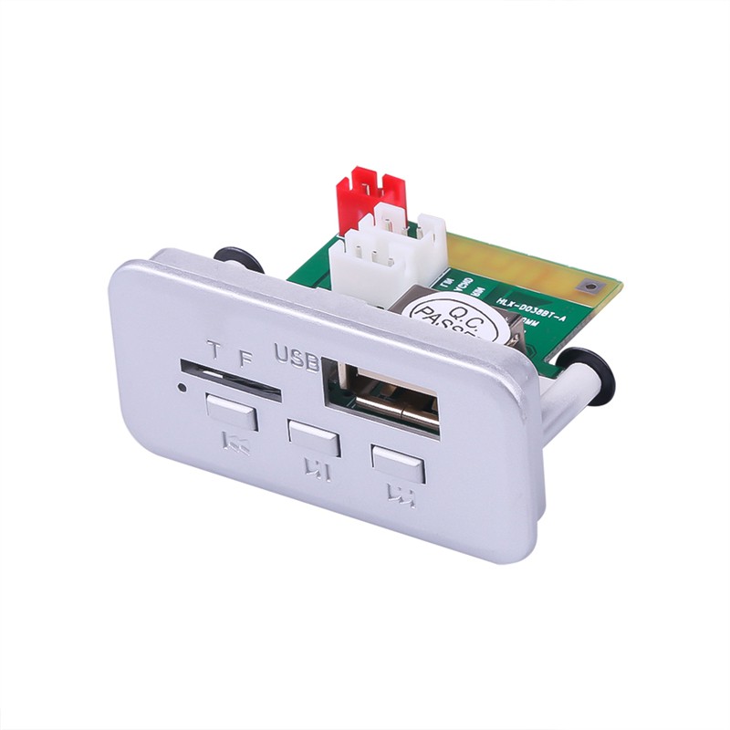 Mô đun máy nghe nhạc MP3 DC 12V Bluetooth hỗ trợ USB Fm Tf Radio Aux cho xe hơi
tiện dụng