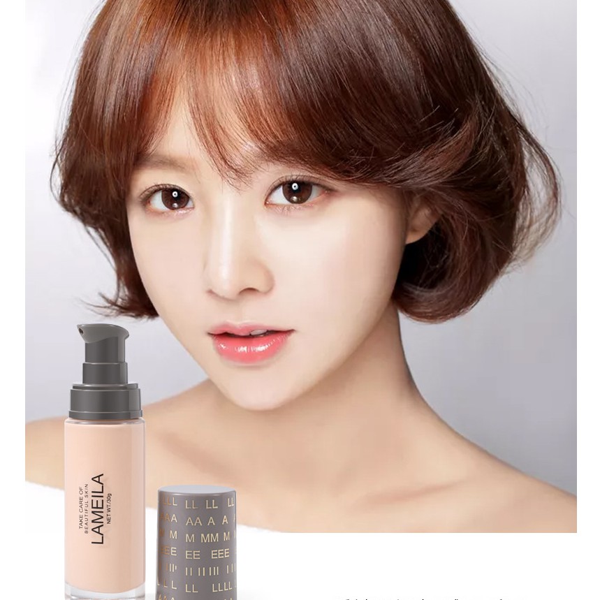 Một chai kem nền Lameila Beautiful Skin hộp nâu 30G Senabeauty | BigBuy360 - bigbuy360.vn