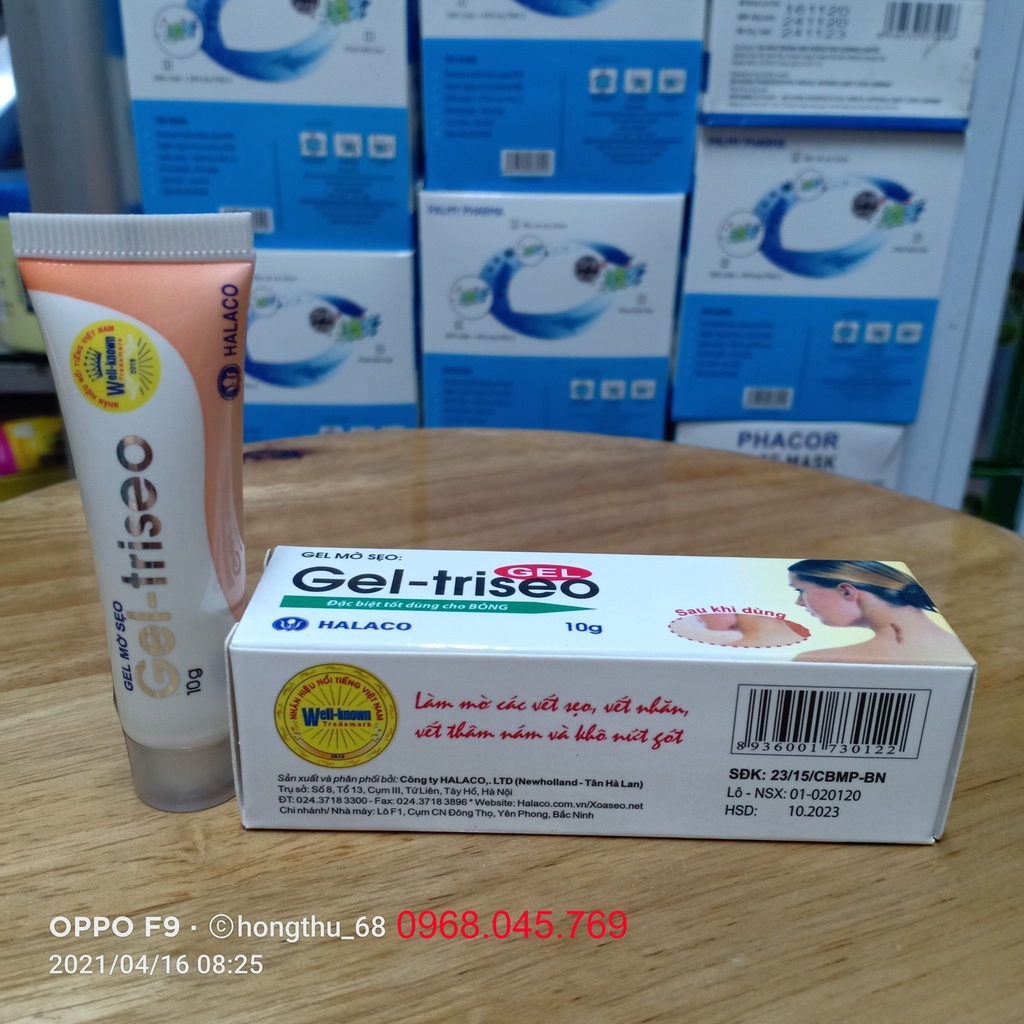 Gel-triseo - Gel làm mềm và mờ sẹo