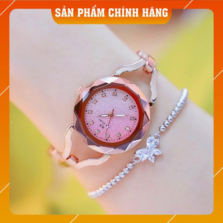 Đồng hồ nữ Bee Sister hàng chính hãng dây lắc mặt 3D siêu độc | BigBuy360 - bigbuy360.vn