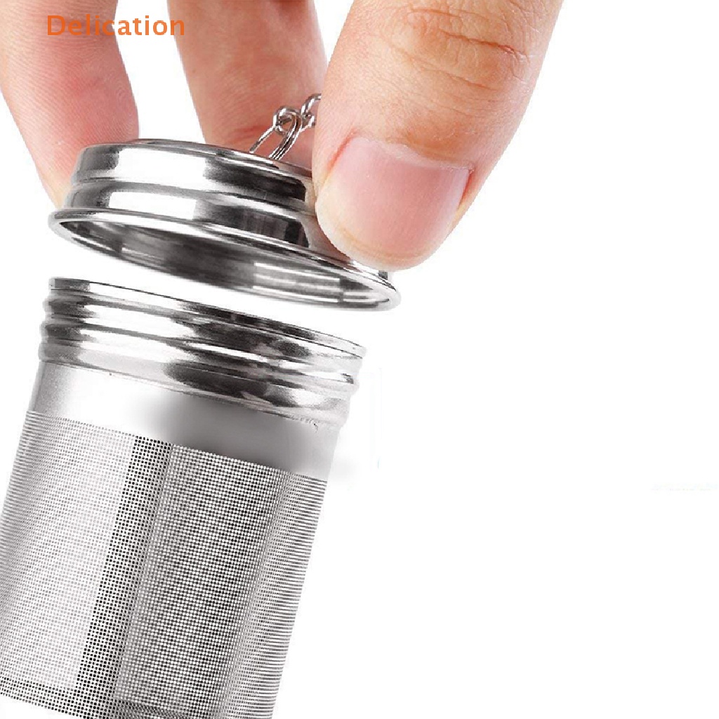 Bộ lọc trà ELEBUY bằng thép không gỉ dạng lưới tái sử dụng