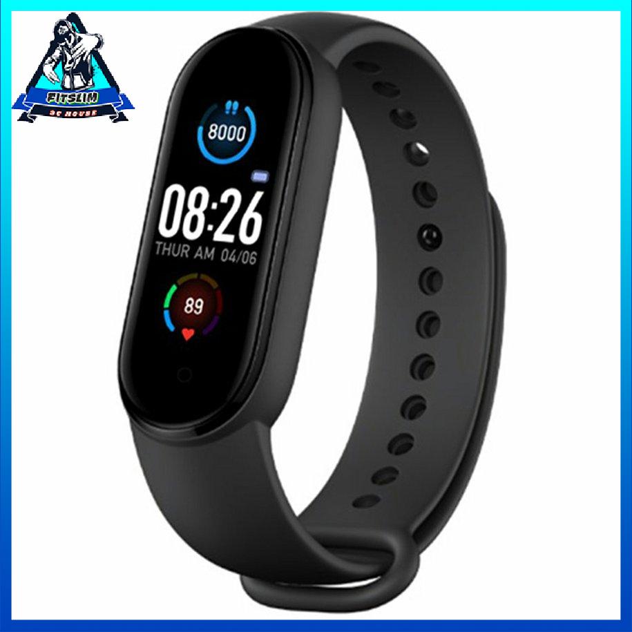 Vòng đeo tay thông minh M5 Tập thể dục Máy đo nhịp tim Màn hình Đồng hồ theo dõi [6/4]
