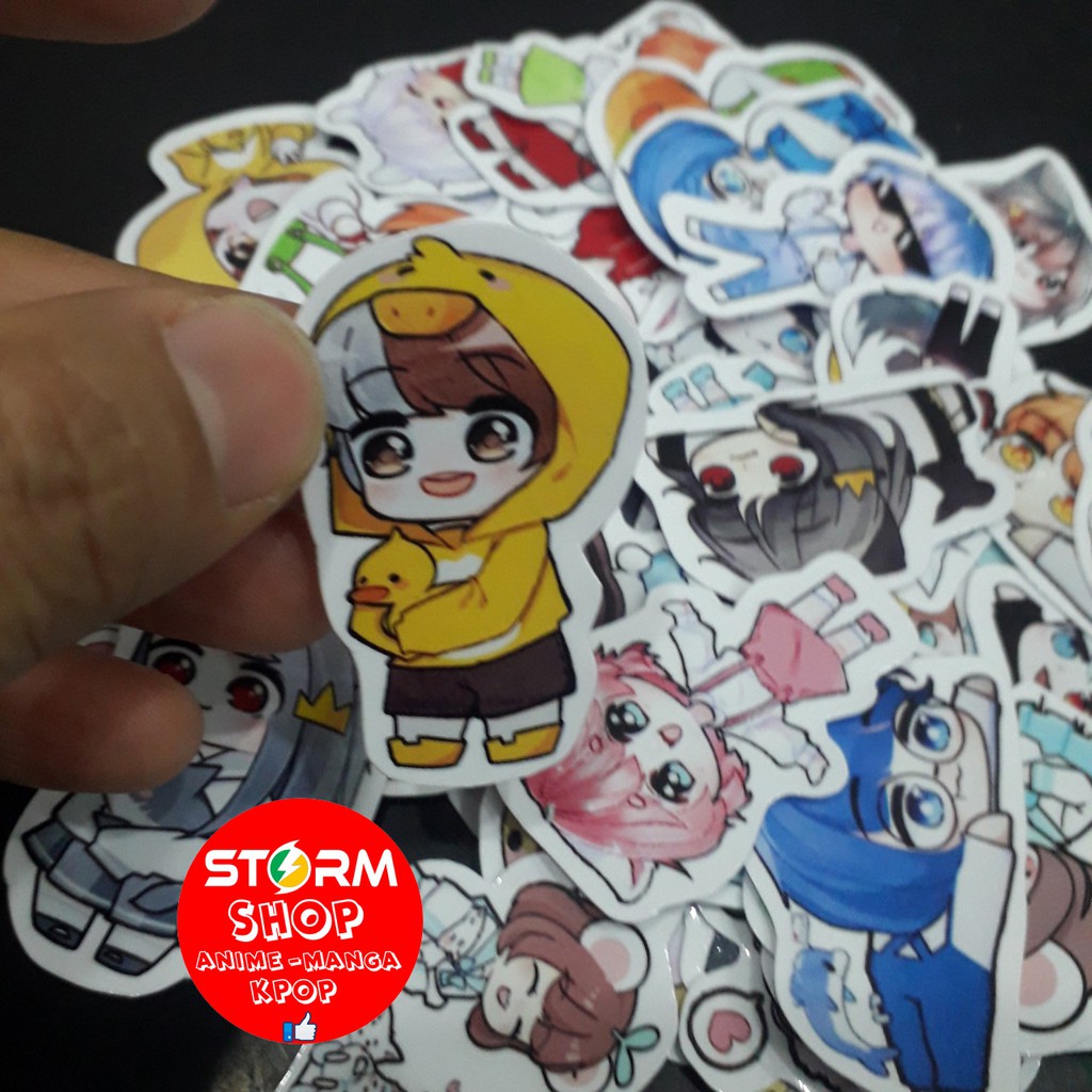 STICKER / Hình dán Hero Team đại chiến(random)