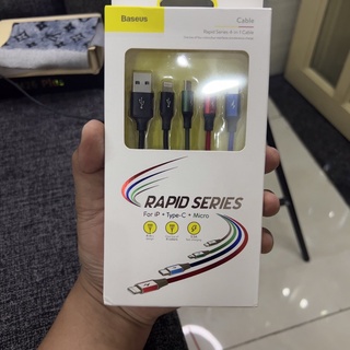 Giảm giá Cáp sạc nhanh 4 đầu Baseus.