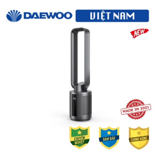 Daewoo F9 Bladeless ( F9 max ) - Quạt không cánh Daewoo F9 vừa quạt vừa lọc không khí