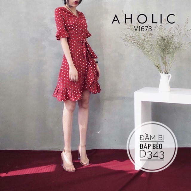 Bigsize Đầm bi đắp bèo D343