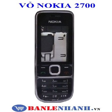 VỎ KHÔNG PHÍM NOKIA 2700 [VỎ ZIN, XỊN]
