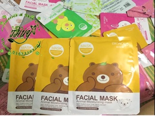 Mặt Nạ Bioqua Gấu Vịt Thỏ