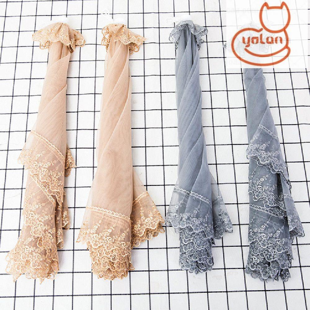 Lồng Bàn Vải Ren Che Phủ Thực Phẩm Chống Bẩn Nhiều Màu Sắc