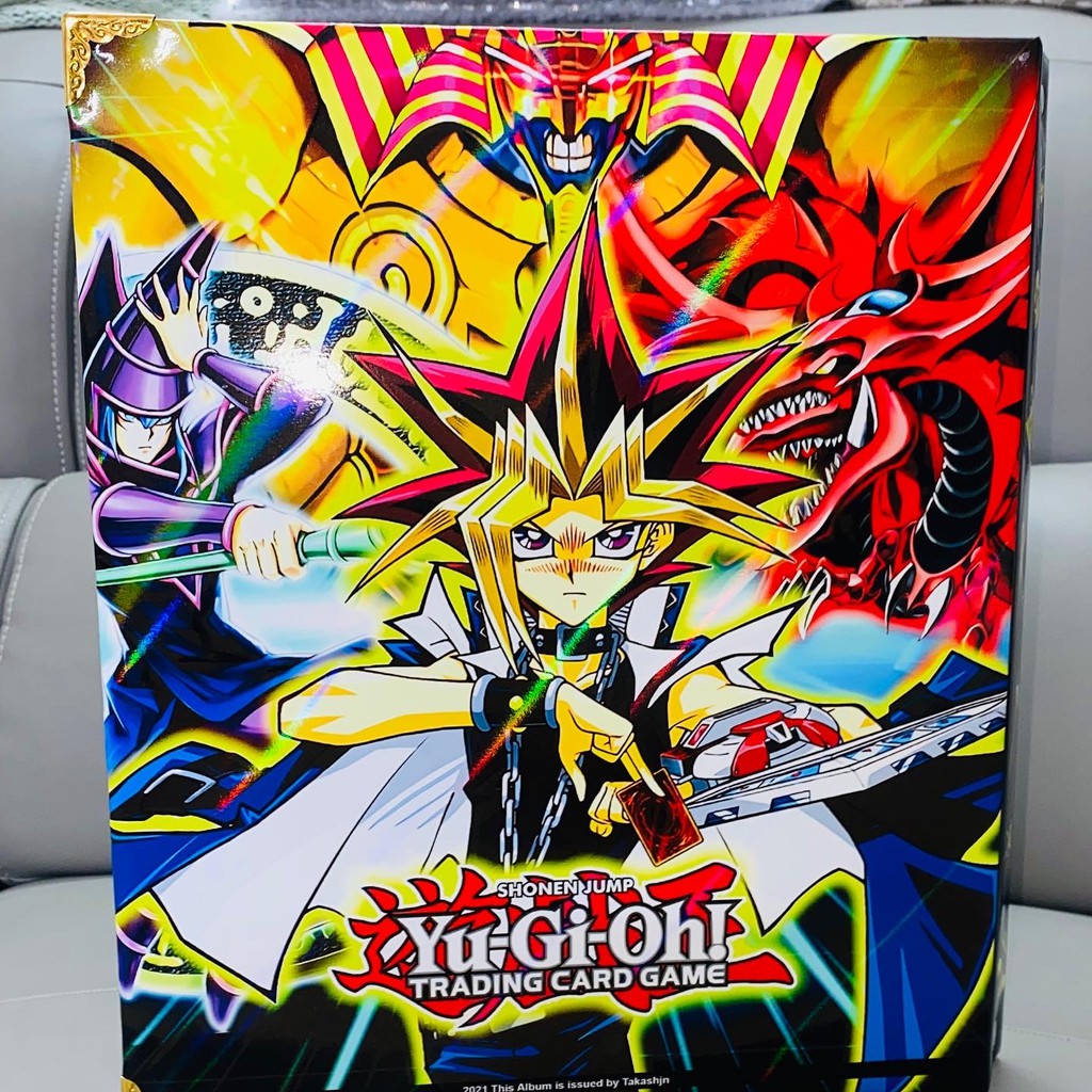 Độc Quyền Phản Quang 7 Màu] Bìa Album sưu tập thẻ bài Yu-gi-oh 9 ngăn