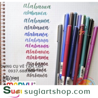 Bút LePen Flex Đầu Brush Marvy 4800 [ Sugi Art Shop ]