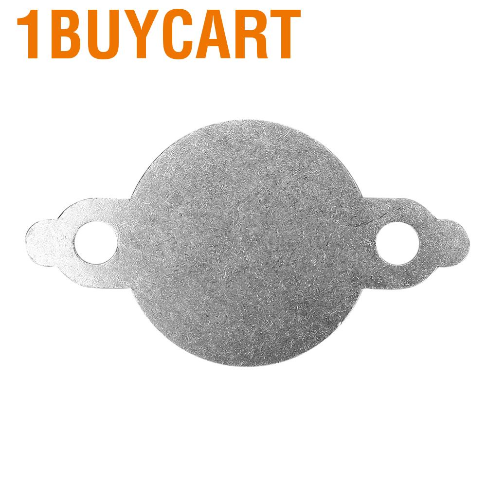 1buycart High Quality Aluminium Alloy Blanking Plate  Durable EGR Valve Stable Block for Nissan Navara D40 YD25 Toyota Landcruiser 1VD-FTV 4.5L