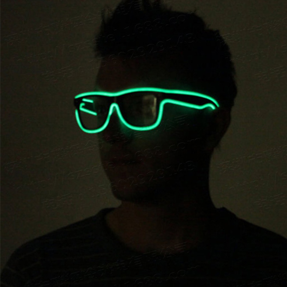 Mắt Kính Có Đèn Led Phát Quang Độc Đáo Cho Tiệc Cưới / Giáng Sinh / Halloween (Không