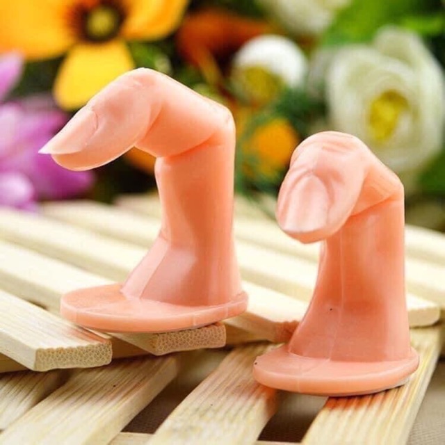 Ngón Tay Giả Học Nail Nhựa Loại Có Móng