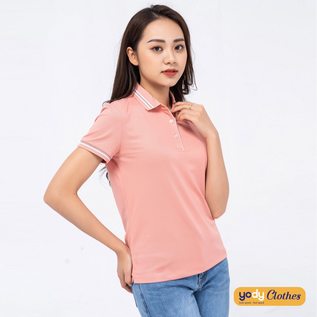 Áo polo nữ coolmax YODY cao cấp áo phông tay ngắn có cổ yody fashion APN3724 | BigBuy360 - bigbuy360.vn