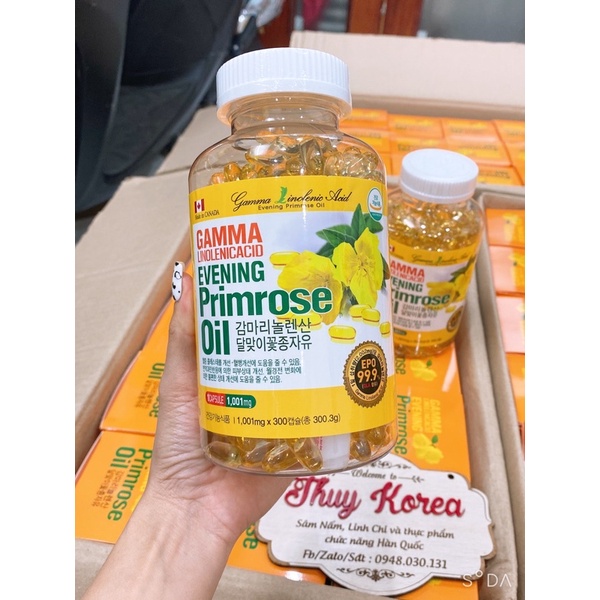 Viên Uống Hoa Anh Thảo Hàn Quốc 300 viên