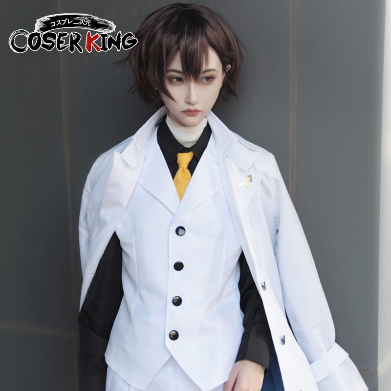 Anime Bungo Stray Dogs Dazai Osamu Theater Version Cosplay Costume Set Man Cosplay Costume phim hoạt hình anime ăn mặc ưa thích