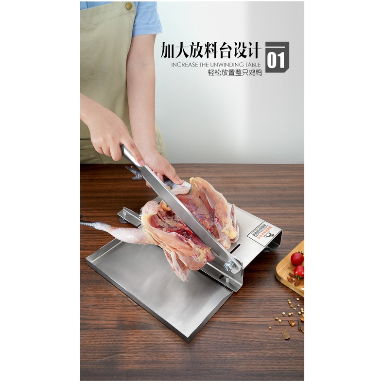 Máy dao chặt cắt thực phẩm thủ công đa năng tặng quà trị giá 50-85k