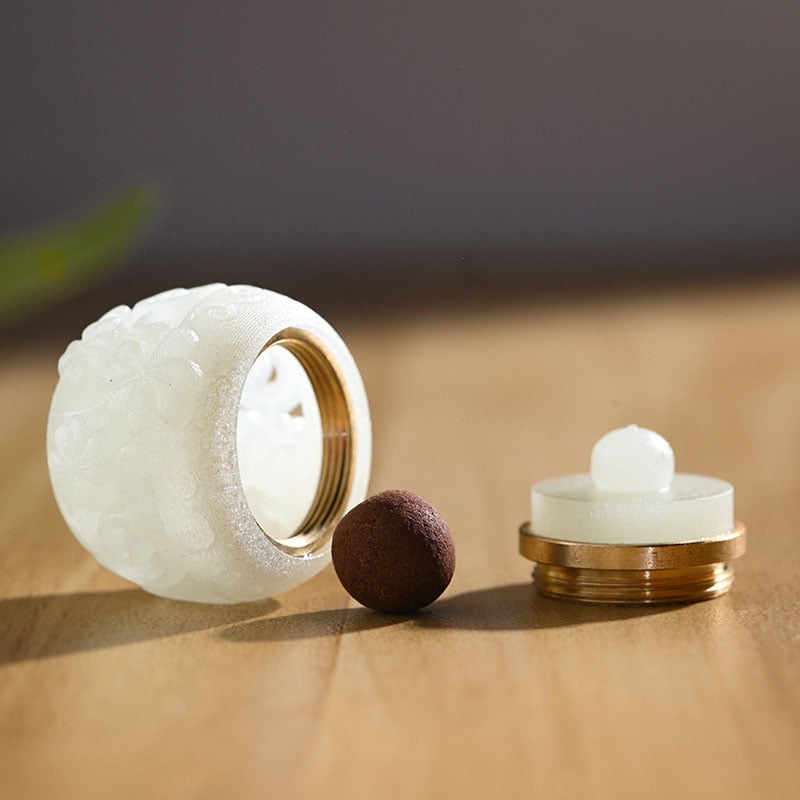 Móc treo phát sáng phong thủy lưu trữ hương mẫu mã độc đáo đem lại bình an may mắn treo túi xách, điện thoại, quà tặng