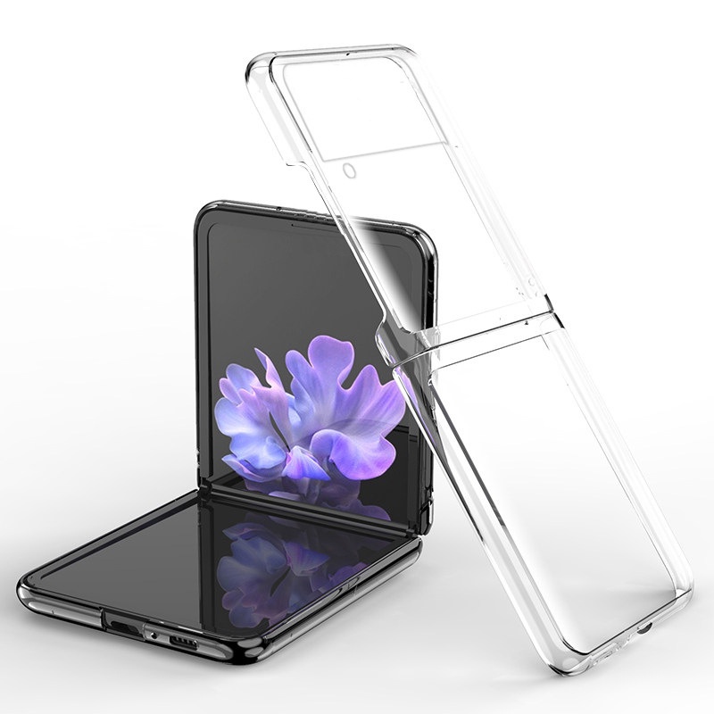 Ốp Điện Thoại Nhựa PC Cứng Siêu Mỏng Bảo Vệ Toàn Diện Cho Samsung Galaxy Z Flip 4 3 Flip4 Flip3 ZFlip 4 3