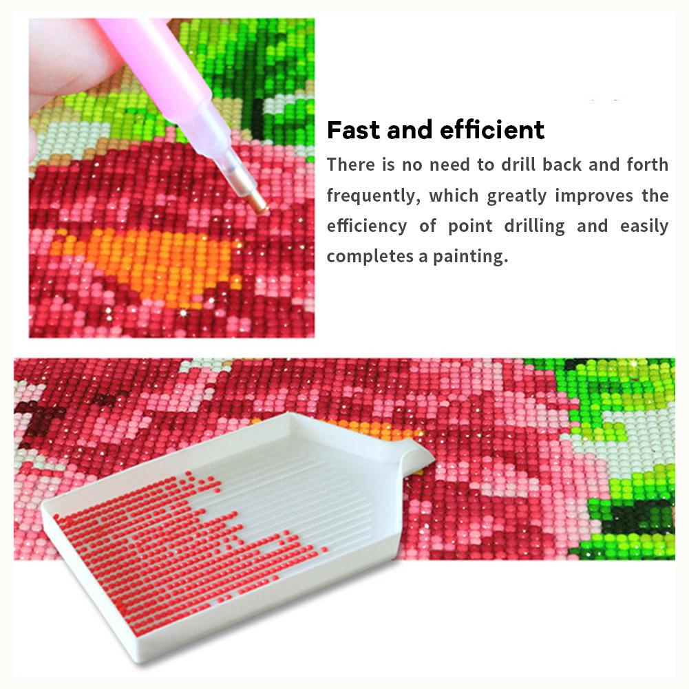 Bộ Dụng Cụ Làm Tranh Đính Đá 5D DIY Kèm Nhíp SJHY0306JP5