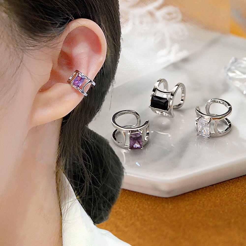 Khuyên Kẹp Vành Tai Hình Chữ C Đơn Giản Phong Cách Hàn Quốc Cho Nam Và Nữ