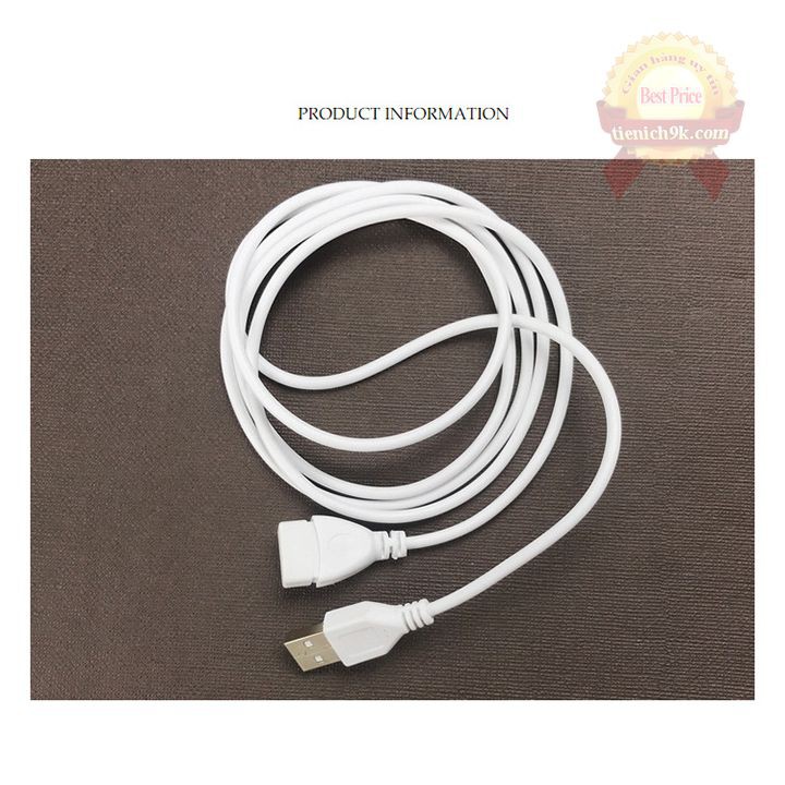 Cáp USB nối dài có chống nhiễu Loại Cao Cấp – Nối dài USB 1m