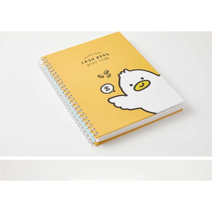 Sổ Tay Lò Xo ARTBOX Hàn Quốc Quản Lý Chi Tiêu Bìa Họa Tiết Nhân Vật Mali Dễ Thương