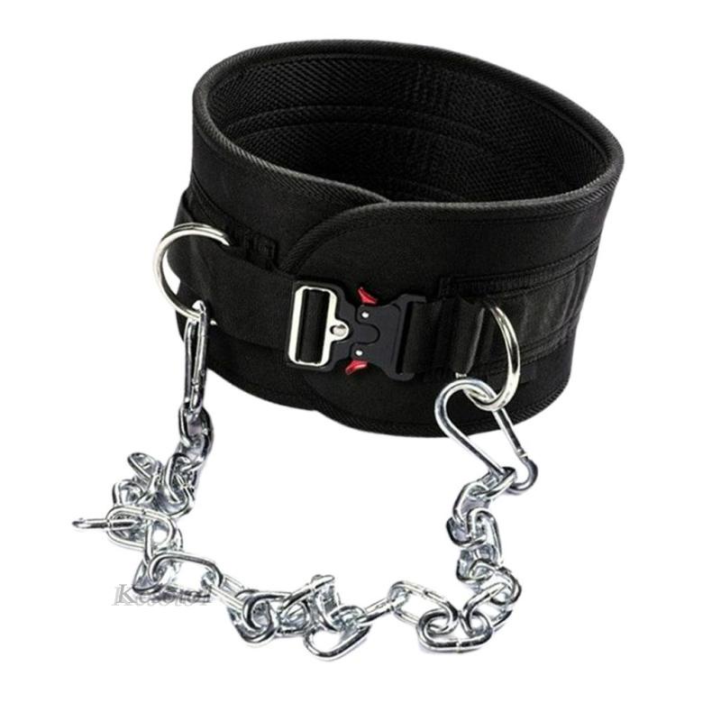 Dây Đai Dày Hỗ Trợ Nâng Tạ Kesoto1 Kèm Dây Xích Hỗ Trợ Lưng
