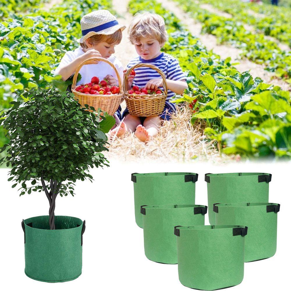 Túi Trồng Cây Bằng Vải Thoáng Khí