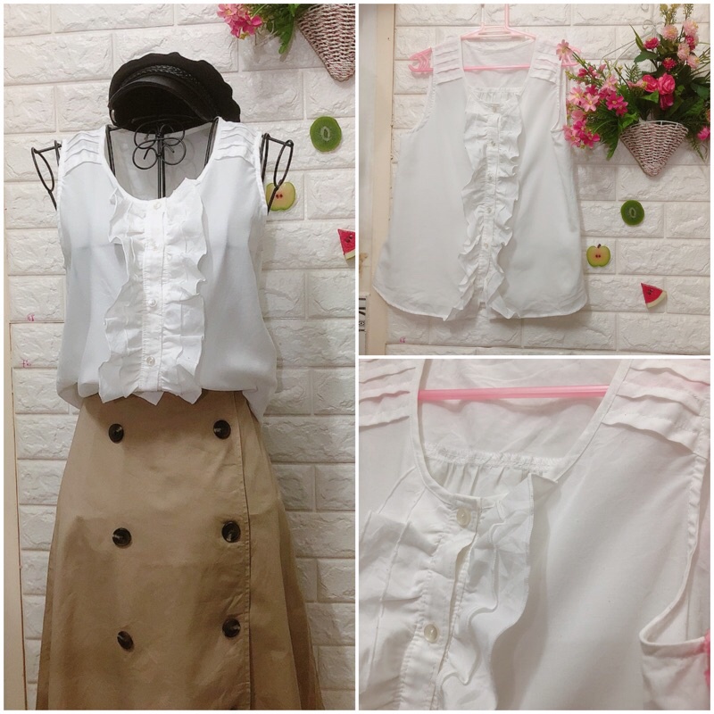 Áo xô trắng vin trắng xinh dưới 60 kg