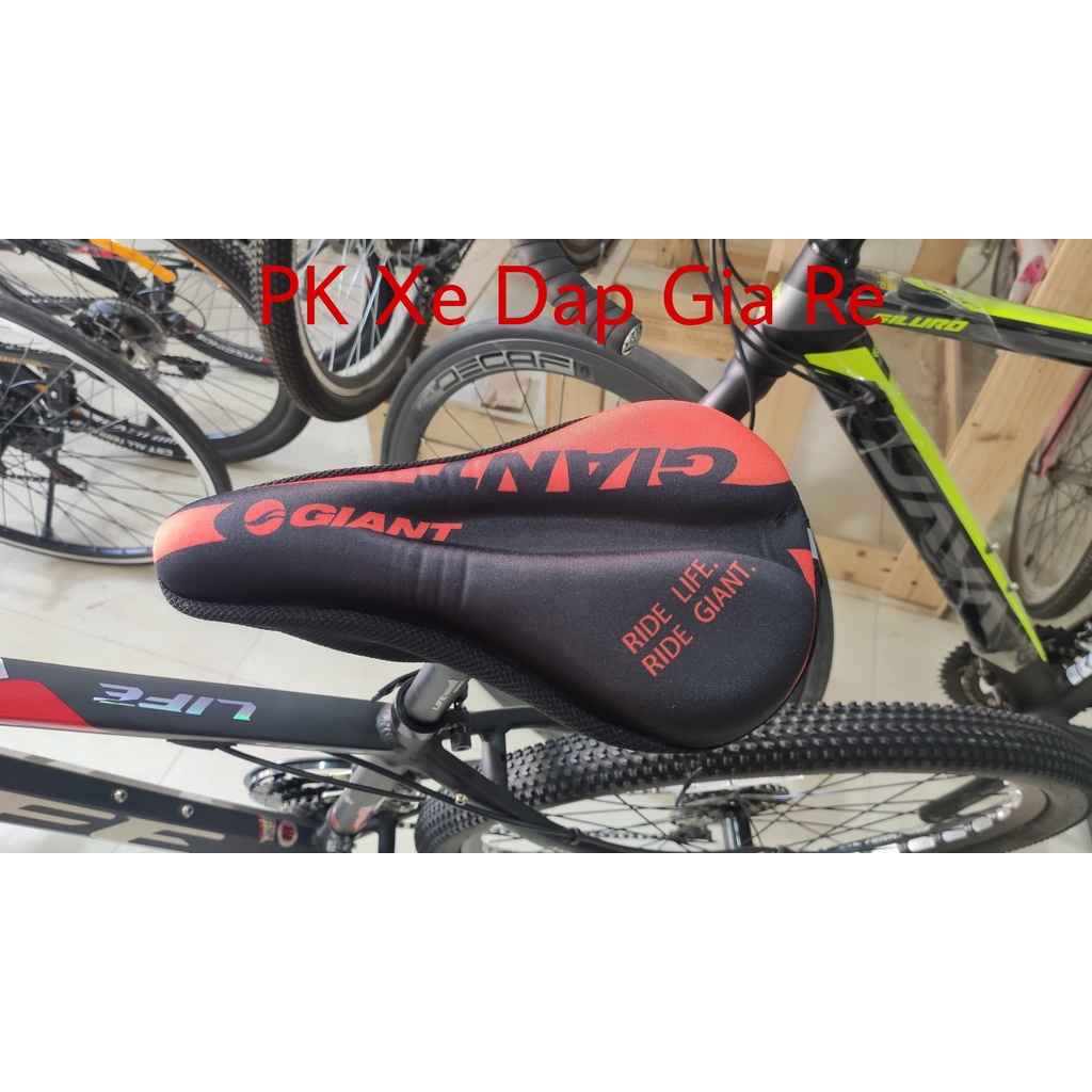 Bọc yên xe đạp Giant các màu bao êm, Đệm yên xe đạp thể thao Giant cao cấp