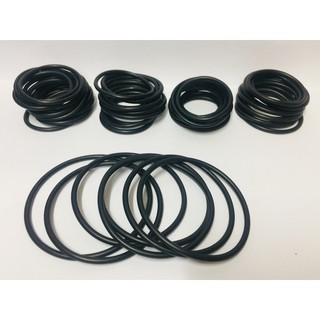 Ron cao su màu đen dày 5mm - Combo 5 sợi