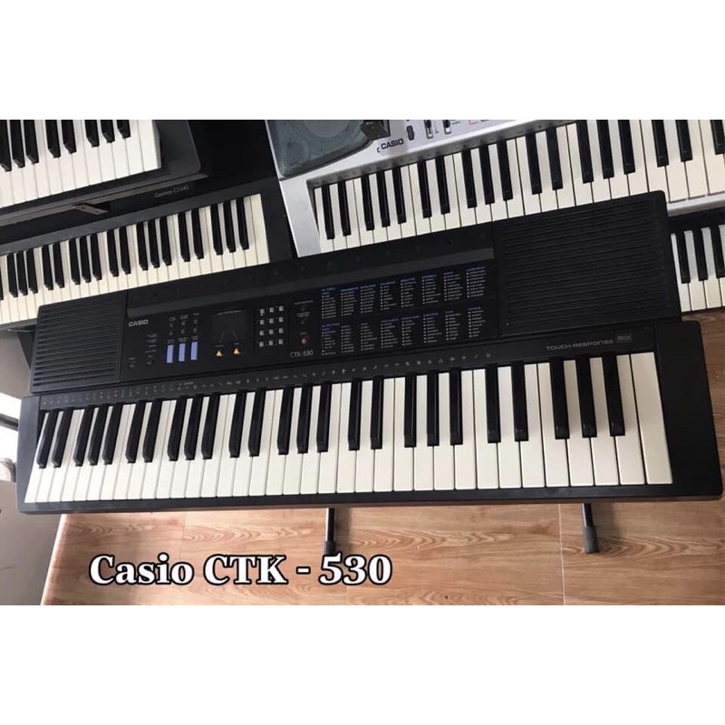 Đàn organ Nhật Casio CTK -530  đầy đủ chức năng . âm thanh hay . bảo hành 1 năm