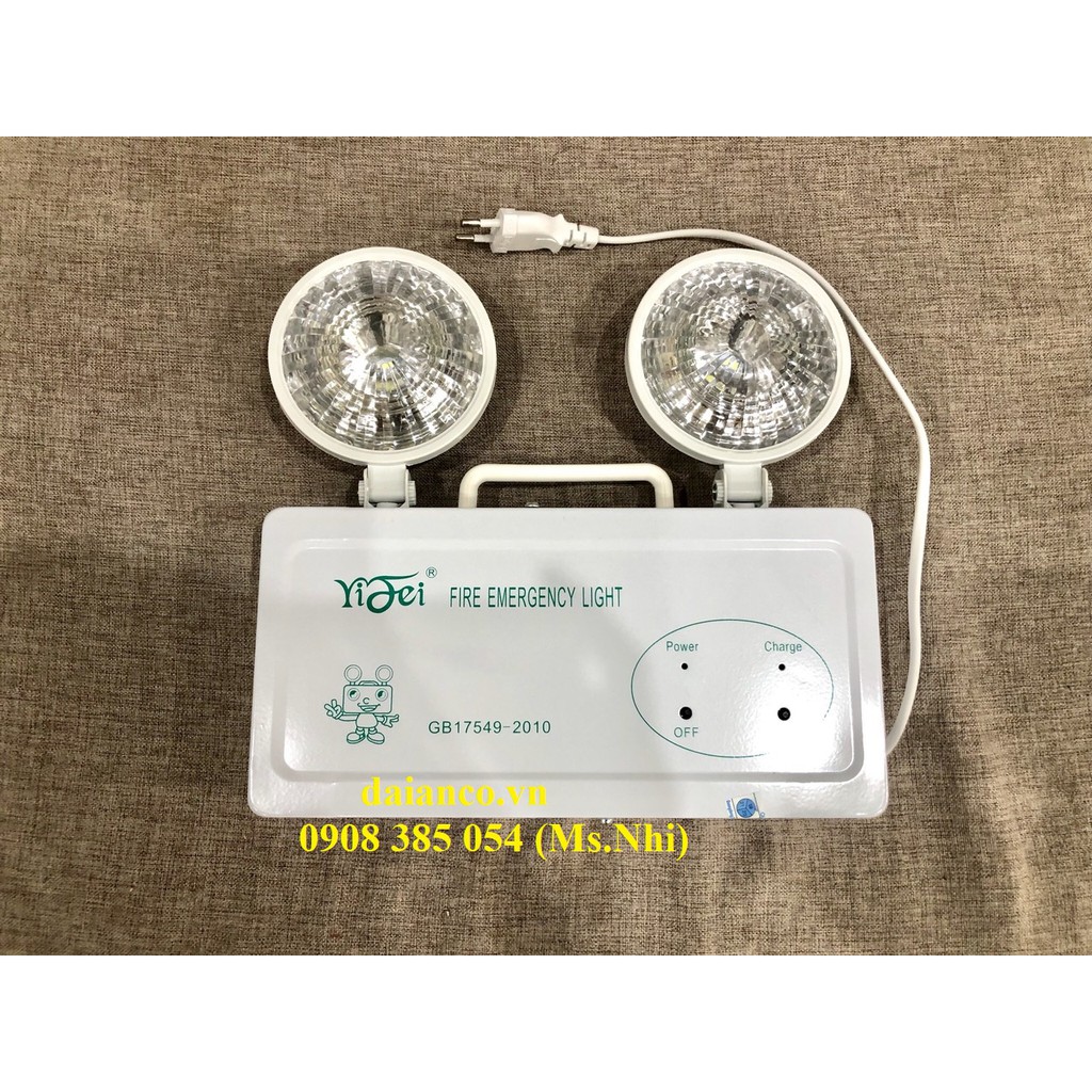 Đèn Chiếu Sáng Sự Cố YF - 1057- Hình thật